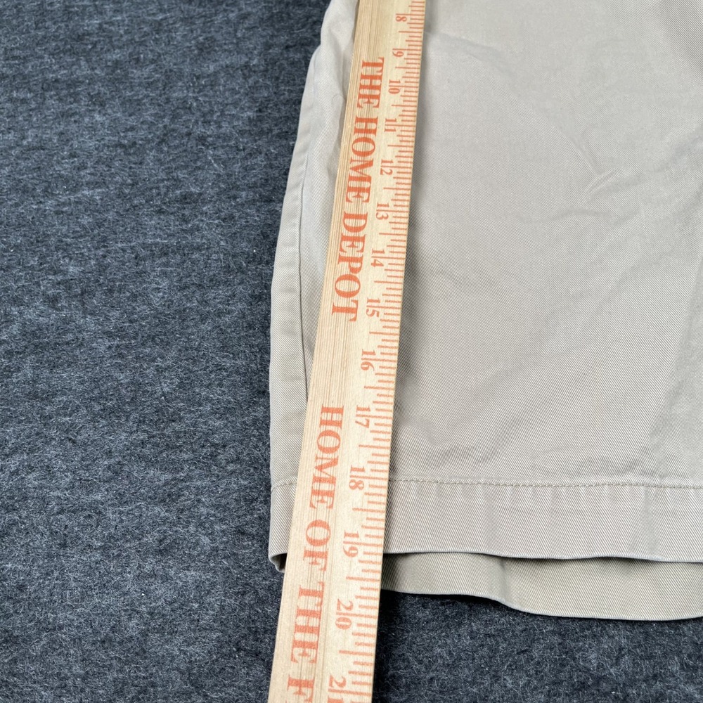 Polo Ralph Lauren Prospect Chino Shorts Mens 38 Beige Cotton Flat Front Casual - Picture 2 of 8